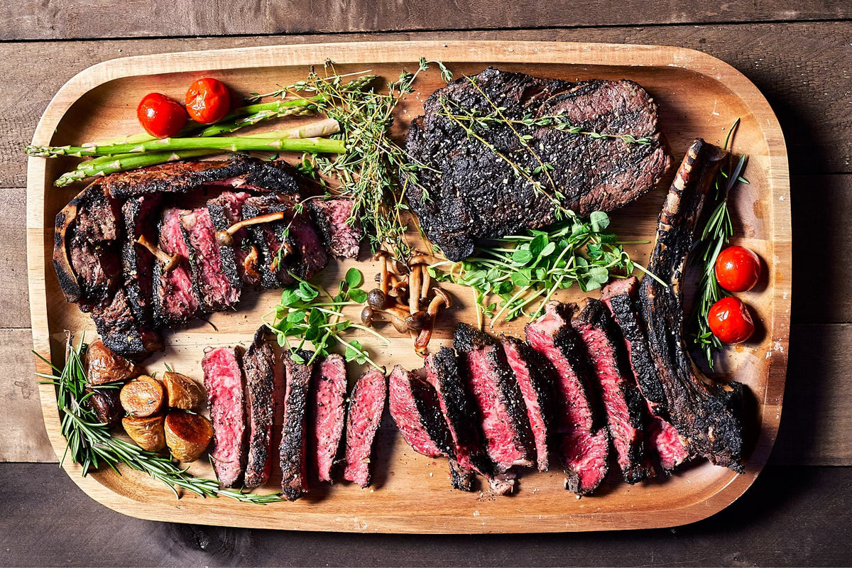 Mr. Steak | Home Delivery of USDA Prime Ribeye, Filet & New York Strip